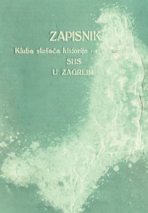 Klub studenata historije Sveučilišta SHS u Zagrebu – Zapisnici